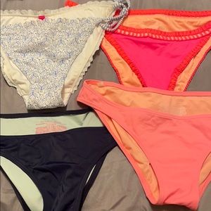 Victoria Secret swim bottom bundle